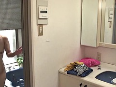 아시안, 오랄섹스, 하드코어, 일본인, 나이든, 밀프, 계모