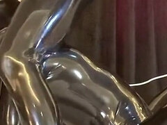 Amateur, Bondage domination sadisme masochisme, Sucer une bite, Couple, Embrassement, Latex, Mexicainne