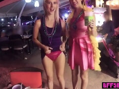 Mardi Gras And Cadence Lux In Bitches Flash And Fuck By Bbc Strangers