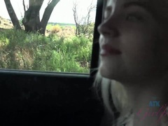 Amatör, Fingering, Flickvän, Orgasm, Pov, Offentlig, Röker, Voyeur