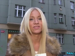 Cute teen fucks stranger in Prague