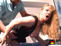 Amatorka, Obciąganie, Wytrysk, Niemiecki, Tatuaż