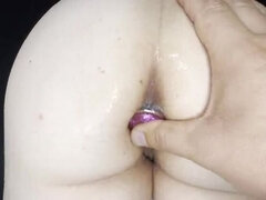 Rumpe, Stor svart kvinne, Dildoen, Fingring, Tysk, Hd, Orgasme, Truser