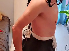 Amatør, Fransk, Sexy undertøy, Onani, Moden, Shemale, Alene