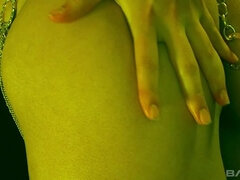 18 jaar, Aziatisch, Bruinharig, Masturbatie, Alleen, Tiener