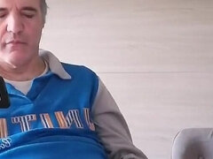 Tir de sperme, Européenne, Poilue, Fait maison, Masturbation, Solo