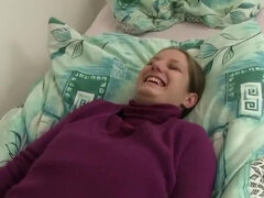 Blond, Rondborstig, Beroemdheid, Stel, Diep in de keel, Hd, Kut duiken, Tieten likken