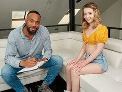 18 ans, Cul, Grosse bite, Sucer une bite, Petite femme, Maigrichonne, Adolescente, Nénés