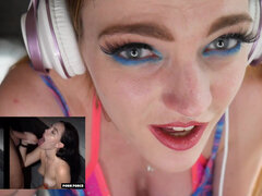 Głebokie gardło, Lalka, Twarzowy, Cipka, Rzeczywistość, Rudowłosa, Ogolona, Cycki