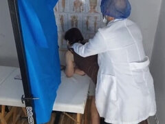 Redhead Fanny Squirting Gyno Exam - Doctor Films Everything in HD