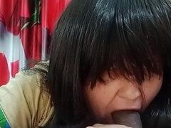 Amatør, Pik sutte, Par, Indier, Ældre kvinde