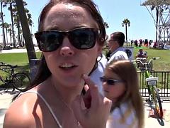 Go to the beach with Ashley Stone leading the way! by ATK Girlfriends: Amateur, Babe  Brunette Porn