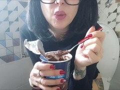 Analno, Prdenje, Food, Zevajoči, Očala, Milf, Stranisce