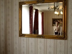 Masturbação, Maduroa, Mãe gostosa, Enfermeira, Nylon, Meias finas, Uniforme, Vintage