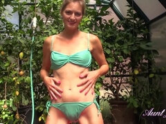 Braunhaarige, Handjob, Anleitung, Masturbation, Im freien, Pov