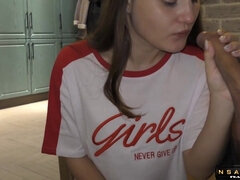 Leie, Tussi, Grosse titten, Blasen, Spermaladung, Muschi, Jungendliche (18+), Titten