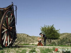 Amarrada, Europeo, Cuero, Tetas naturales, Cabello corto, Tatuaje, Trio, Tetas