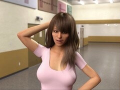 Let's dive into a porn game with a busty mom