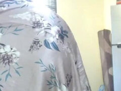 Black MILF Spiting Fetish and Boobs Tease