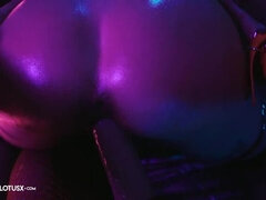 Blasen, Nahaufnahme, Besamung, Dildo, Hundestellung, Orgasmus, Rotschopf, Jungendliche (18+)