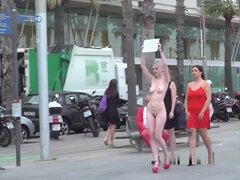 Μελαχροινή, Βαθυ λαρυγγι, Ευρωπαίος, Φετιχ, Σκληρό, Δημόσιο, Βυζιά, Ματάκιας