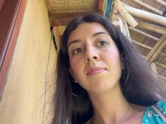 Toilet blowjob, outdoor, cum on face