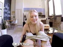 18 ans, Blonde, Hard, Hd, Petite femme, Pov, Adolescente, Nénés