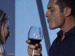 Hot Blonde Rebecca Volpetti Ends Her Date With Intimate Anal!