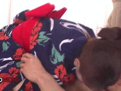 Super-naughty Chinese Ultra-cutie Kaori Maeda Gives Red-hot Oral jobs To 2 Boys