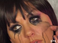 Brunette brune, Femelle, Hd, Talons, Lingerie, Douche, Solo, Jouets