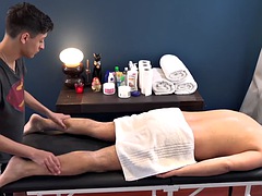 Blasen, Paar, Schwul, Latina, Massage, Muskel, Dürr