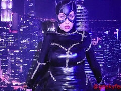 Amatør, Blondine, Kvinde dominans, Fetish, Latex, Mor jeg gerne vil kneppe, Solo