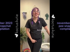 November 2023 Pee Compilation