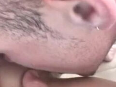 Stora tuttar, Avsugning, Bystig, Enorm, Utomhus, Offentlig, Tuttar