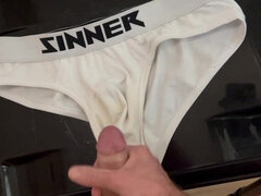 Enthousiasteling, Grote lul, Sperma shot, Homo, Harig, Masturbatie, Gezichtspunt