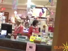Public Place Sex! Hot Blonde Sunny Lane Bends Over In Hospital Room!
