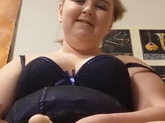 Leie, Amerikanisch, Wohlbeleibte schöne frauen, Blasen, Dildo, Weibliche domination, Anleitung, Abendanzug