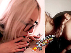oral pleasure vs hand-job - Lilu Moon vs Alena LamLam - MVP