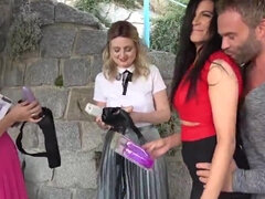 Cougar, Grupp, Handjobb, Hd, Orgie, Utomhus, Fitta, Tabu