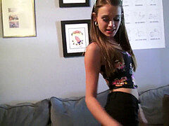 Amatør, Brunette, Tynn, Suging, Tenåring