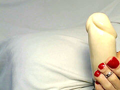 Nohy, Footjob, Podpätky, Latex, Orgazmus, Stockings, Hračky