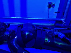 Latex rubber gimp tied and lined with CBT