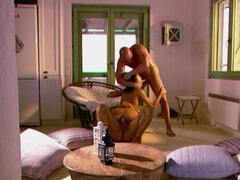 素人, フェラチオ, チン, ダブル開発, ヨーロピアン, 熟年, 淫乱熟女, 三人