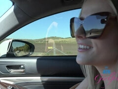 Grosser arsch, Blondine, Fingern, Freundin, Im freien, Zierlich, Rasiert, Titten