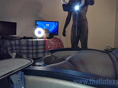 Thot in Texas - Thick amateur ebony MILF with big ass