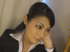 Horny Japanese tutor loves kinky sex with her student