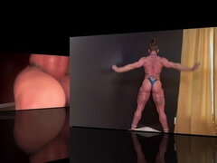 Amatør, Amerikaner, Sexy undertøy, Milf, Alene