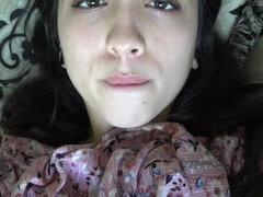 Asiatique, Sucer une bite, Brunette brune, Petite amie, Poilue, Orgasme, Pov, Nénés