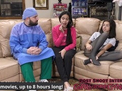 Alix Avery undergoes a physical exam at Tampa University with her doctor