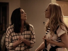 큰 엉덩이, 오랄섹스, 사정 샷, 음경, 밀프, 여배우, 타는, 유혹된